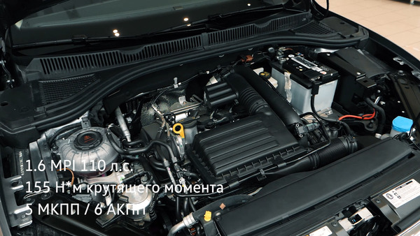 Двигатель 1.6 литра, 110 л.с. Volkswagen Jetta
