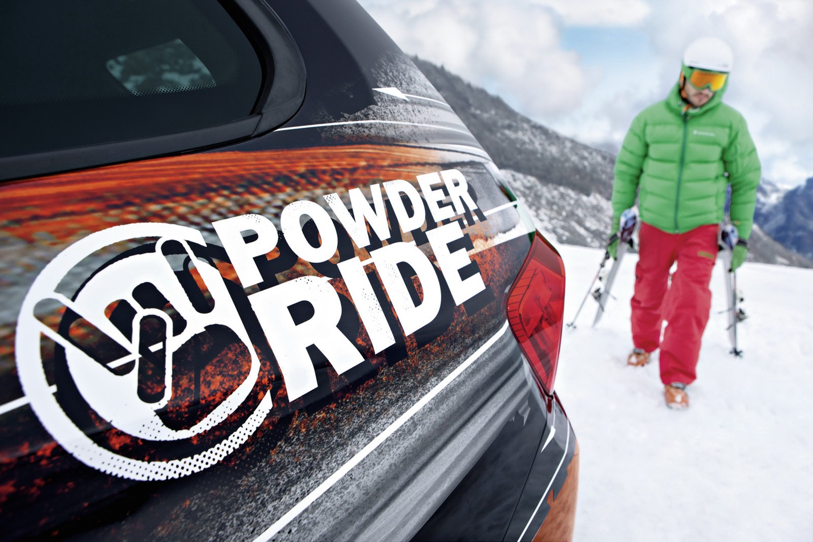 BMW x1 e84 Powder Ride