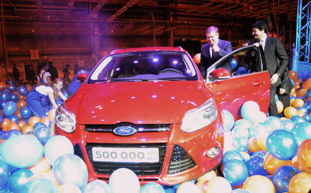 Ford Focus конвейер Sollers