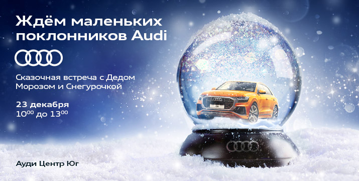 Новогодняя елка Audi