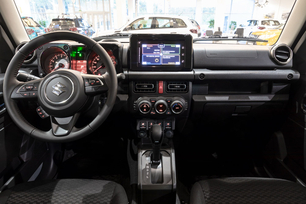 New Suzuki Jimny Interior