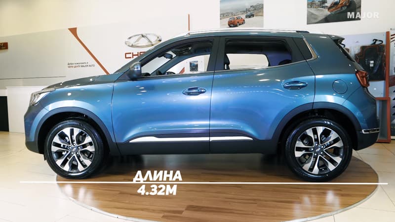 Габариты кузова Chery Tiggo 4