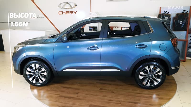 Габариты кузова Chery Tiggo 4