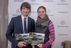 Зимний гольф турнир в Moscow Country Club вместе с Mercedes-Benz, 14 февраля 2016 года