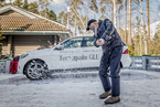 Зимний гольф турнир в Moscow Country Club вместе с Mercedes-Benz, 14 февраля 2016 года