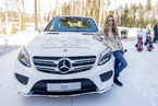 Зимний гольф турнир в Moscow Country Club вместе с Mercedes-Benz, 14 февраля 2016 года