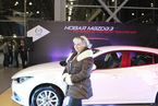 Презентация нового автомобиля Mazda 3 в Major City, 16 ноября 2013 года