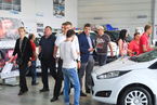 Презентация нового автомобиля Ford Fiesta в Major City, 15 июля 2015 года