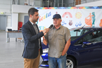 Презентация нового автомобиля Ford Fiesta в Major City, 15 июля 2015 года