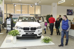 Презентация нового автомобиля BMW X5 в Авто-Авангард, 17 ноября 2013 года