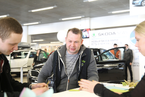 Презентация нового автомобиля Skoda Rapid в Major CIty