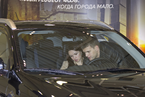 Презентация нового автомобиля Peugeot 4008 в Major City, 7 апреля 2012 года