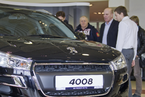 Презентация нового автомобиля Peugeot 4008 в Major City, 7 апреля 2012 года