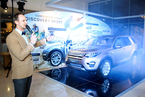 Презентация нового автомобиля Land Rover Discovery Sport в Major, 13-15 марта 2015 года