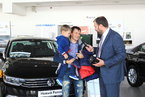 Презентация нового автомобиля Volkswagen Passat в Major City, 6 сентября 2015 года