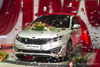 Презентация нового автомобиля KIA Optima в Major City, 25 февраля 2012 года