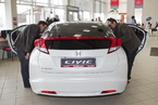 Презентация нового автомобиля Honda Civic 5d, 21 апреля 2012 года