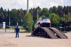 Внедорожный тест-драйв автомобилей Jeep в Major City, 9 июня 2013 года