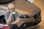 Презентация нового автомобиля Volvo v40 в Major, 13 апреля 2013 года