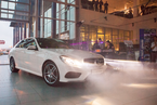 Презентация нового автомобиля Mercedes-Benz E-class в Автофорум, 25 апреля 2013 года