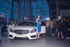 Презентация нового автомобиля Mercedes-Benz E-class в Автофорум, 25 апреля 2013 года