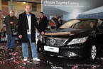 Презентация нового автомобиля Toyota Camry в Toyota Центр Шереметьево, 20 ноября 2011 года