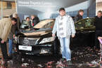 Презентация нового автомобиля Toyota Camry в Toyota Центр Шереметьево, 20 ноября 2011 года