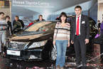 Презентация нового автомобиля Toyota Camry в Toyota Центр Шереметьево, 20 ноября 2011 года