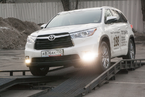 Презентация нового автомобиля Toyota Highlander в Тойота Центре Сокольники