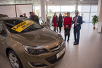 Презентация нового автомобиля Opel Astra Sedan, 27 октября 2012 года