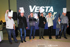 Презентация нового автомобиля Lada Vesta в Major City, 24 ноября 2015 года