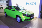 Презентация нового автомобиля Lada Vesta в Major City, 24 ноября 2015 года