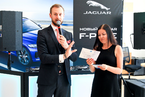 Изображение для фотогалереи: Презентация нового Jaguar F-pace на Новой Риге