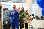 День Святого Валентина в салонах Major Auto Subaru, 14 февраля 2016 года 