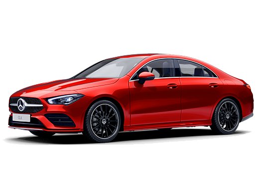 Mercedes CLA 200 красный